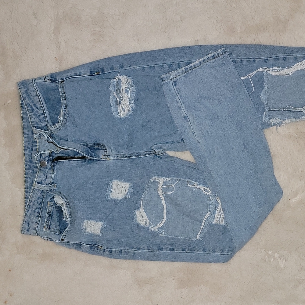 SHEIN mom jeans